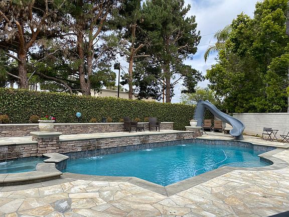 Pool & Hot Tub and Slide