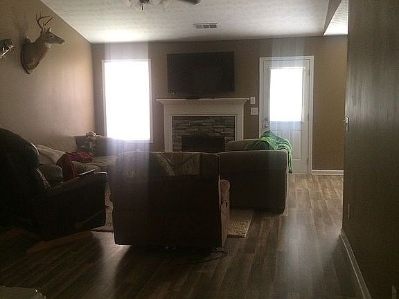 Family room from foyer