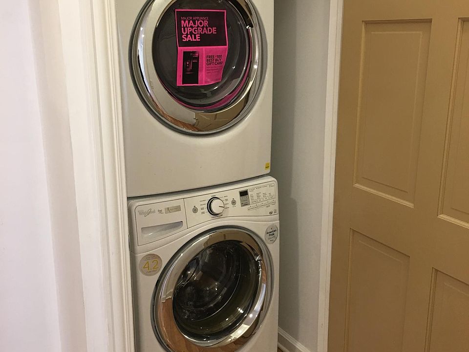 NEW laundry machines , in unit