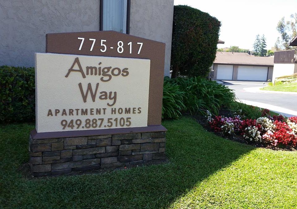 Front of building sign