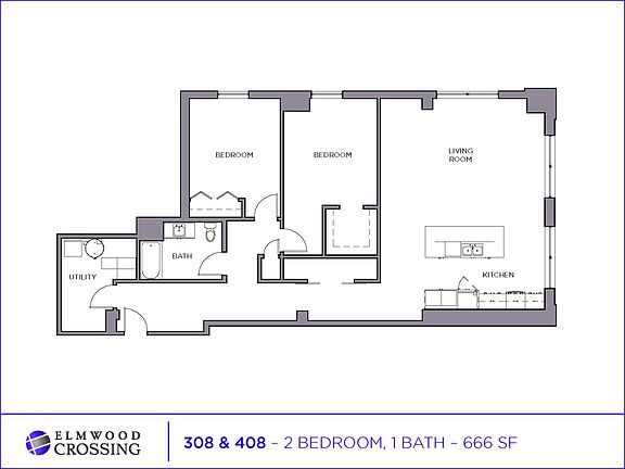 5th image of 451 Elmwood Ave #2B-1Ba-1629Sqft
