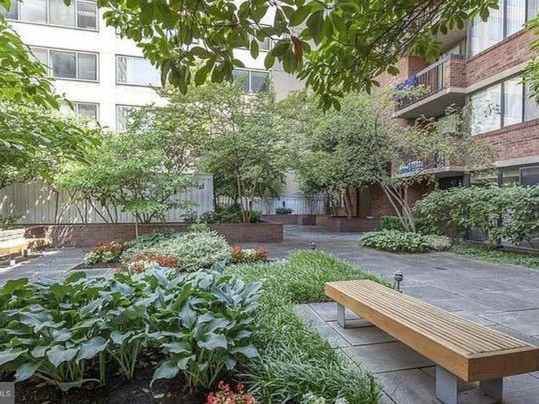 Garden Terrace - view 2 - shady, has flagstones - Common Area for use by residents of the building