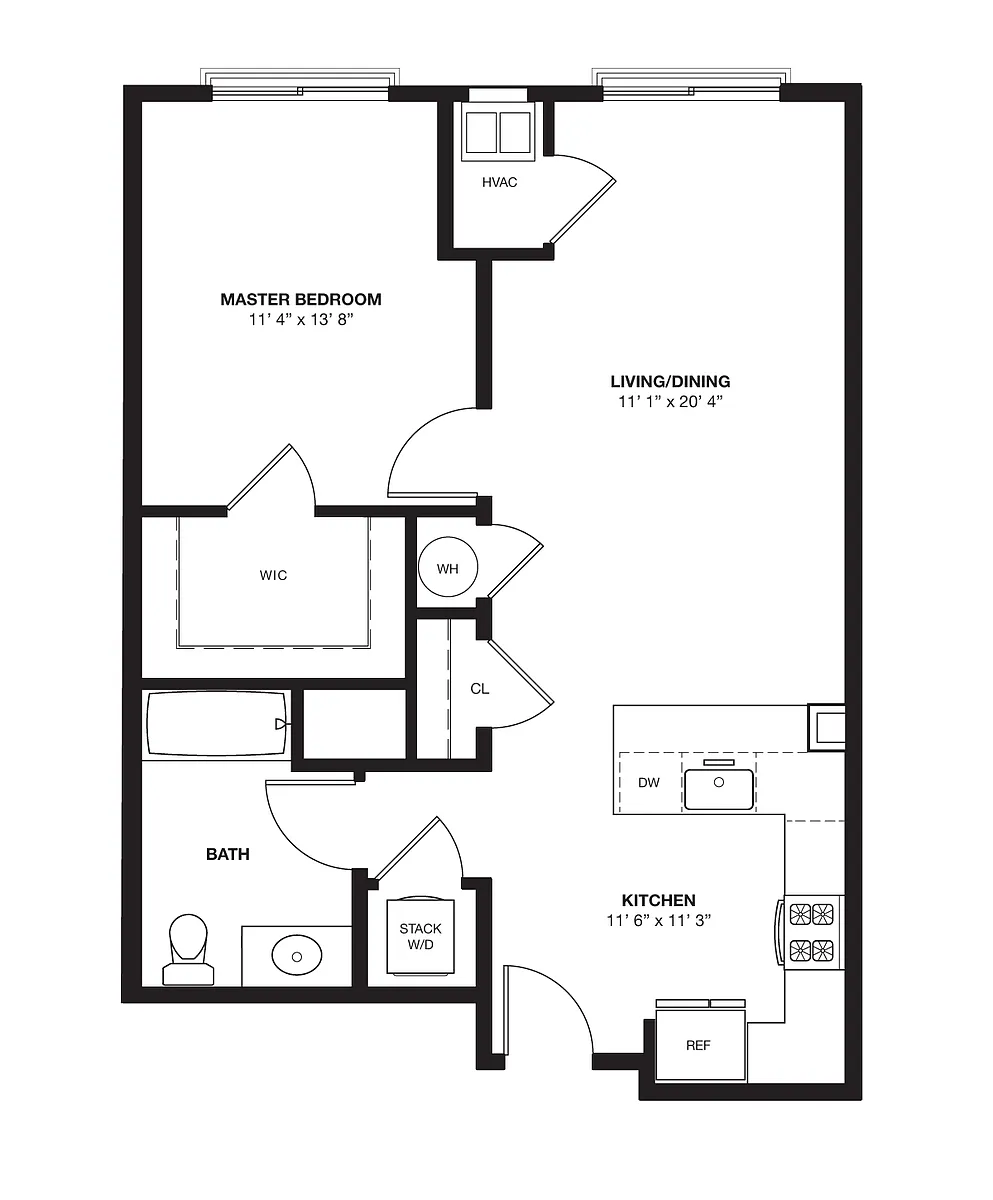 Floor plan Waverly
