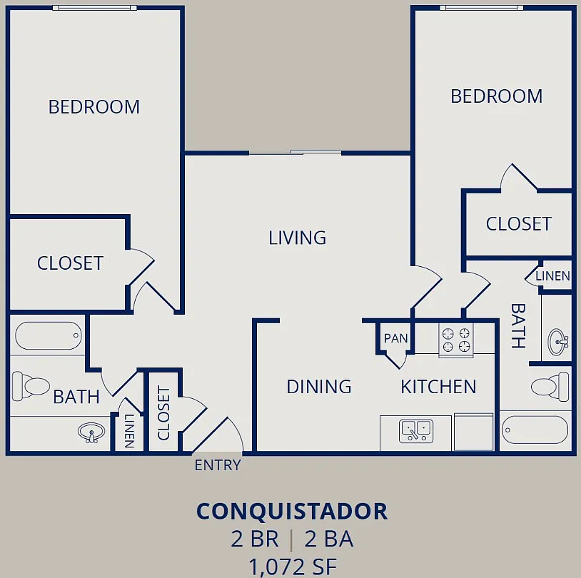 Floor plan Conquistador B3