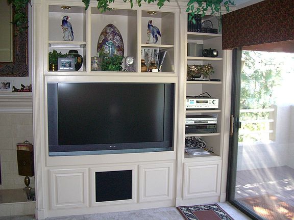 Added Built-in Entertainment Center