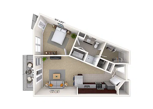 Floor plan Dogwood