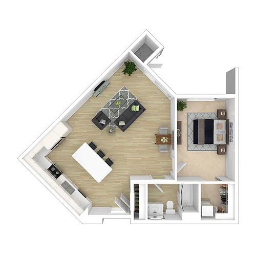 Floor plan Parker