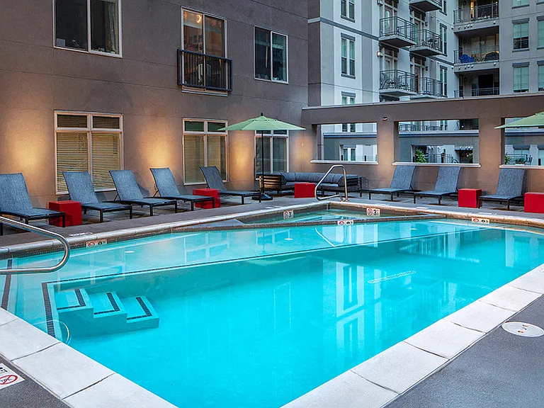 Resort-style pool