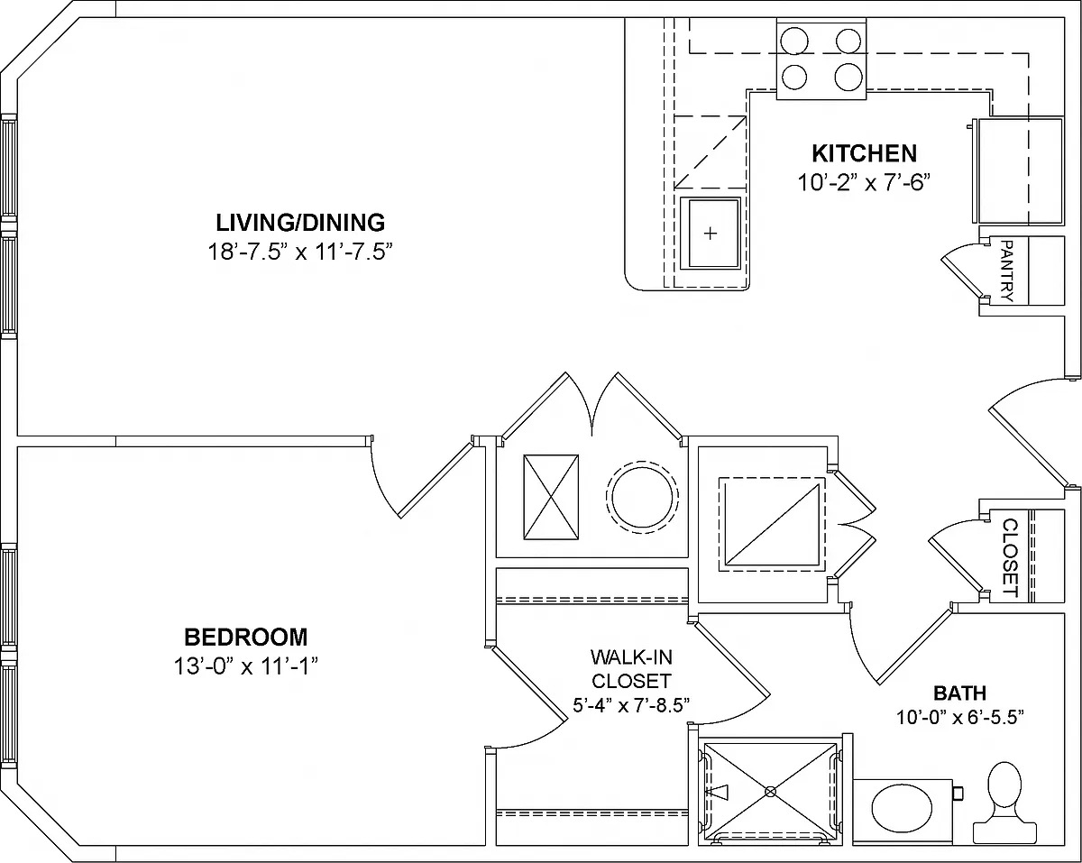 Floor plan The Duncan