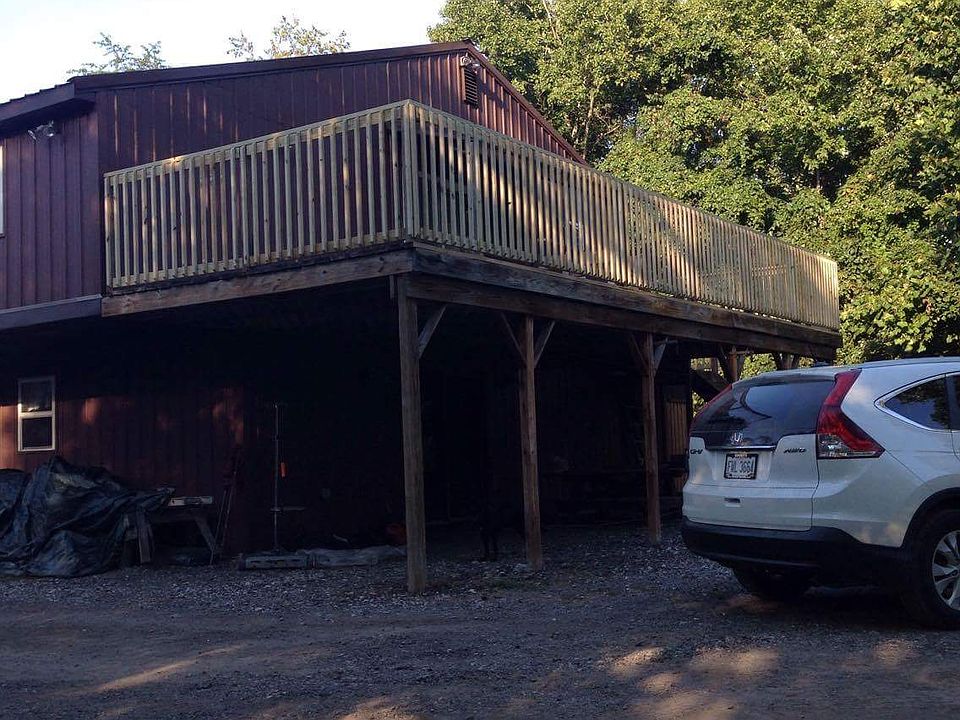 Pole Barn finished up drivew