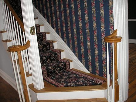 Stairs in foyer