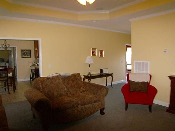 Partial view of den