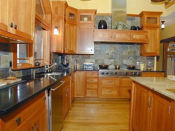 Gourmet kitchen with every amenity.