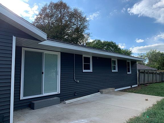 New exterior on back side