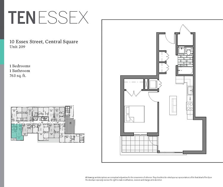1st image of 10 Essex St #209