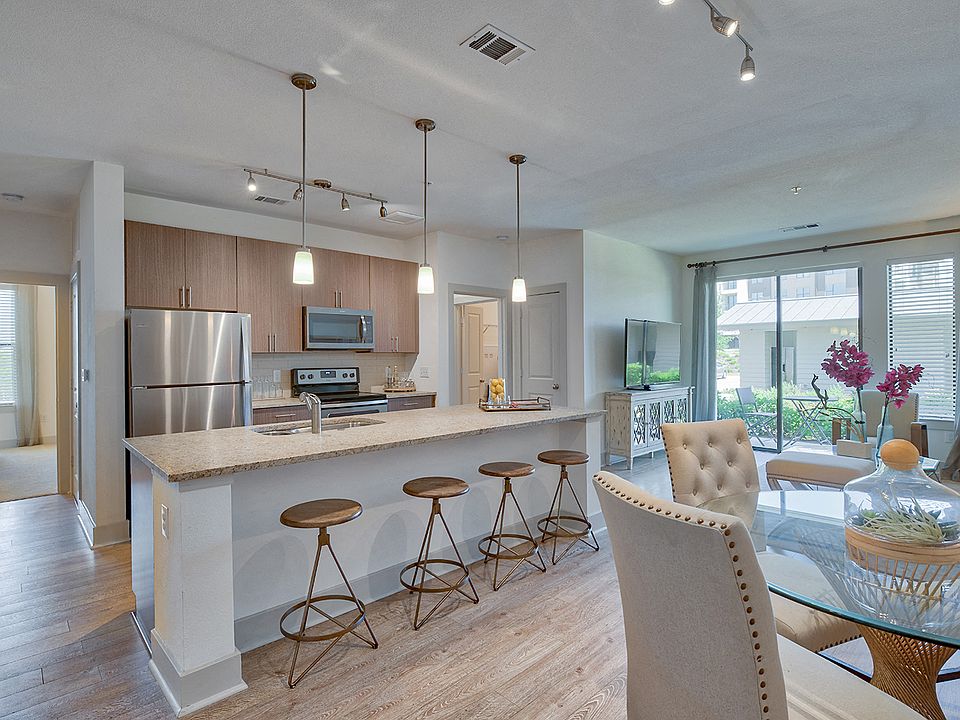 Large, open floor plans are comfortable and full of light