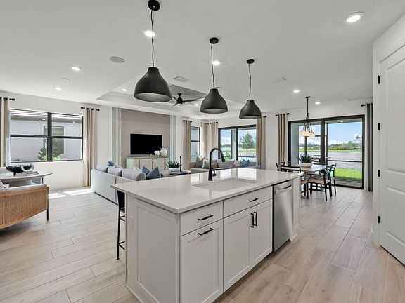 Connected spaces, great for hosting friends and family