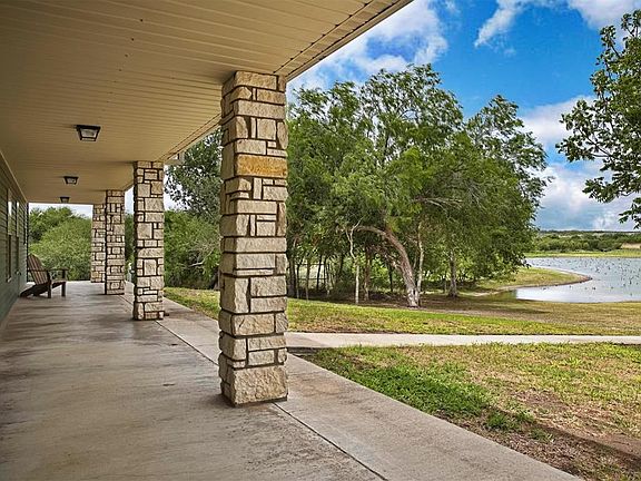 Front porch looking out towards Lake Corpus Christi