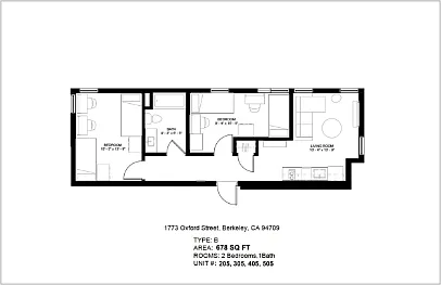 Building Photo - 1773 Oxford St #205