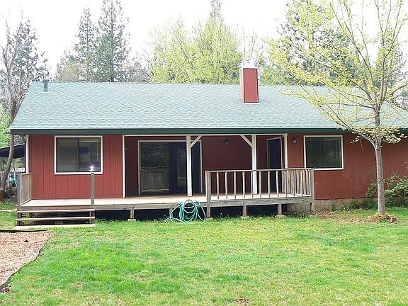 Covered back deck with slider from living & master