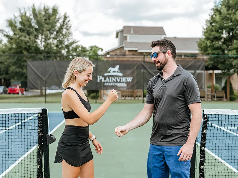 Tennis courts