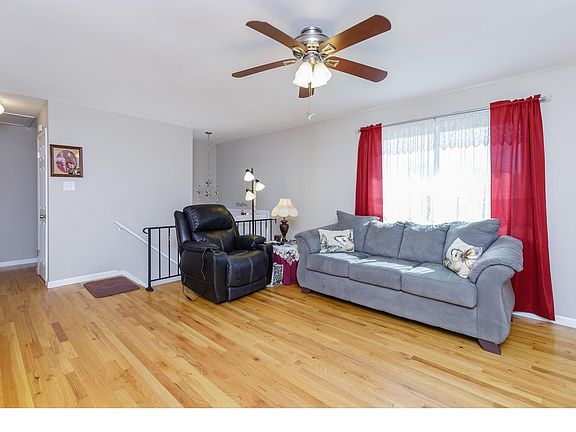 Gleaming wood floors