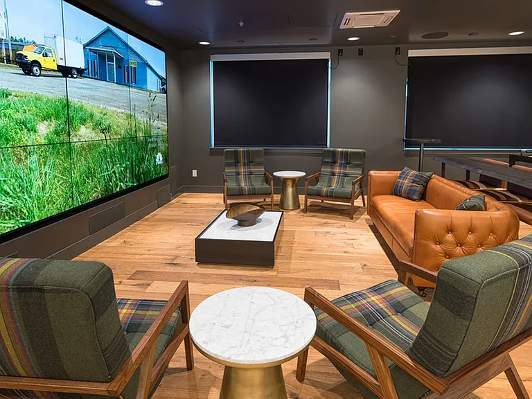 Get your game on nine screens in our gaming room
