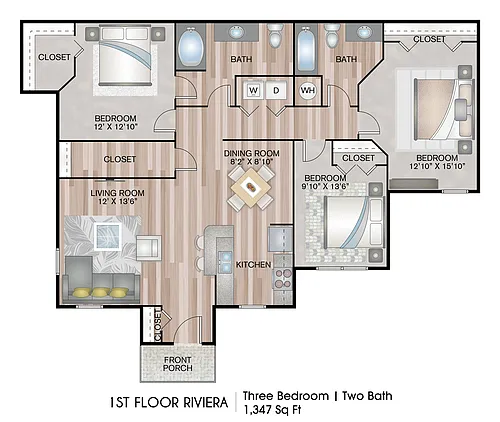 Floor plan RIVIERA