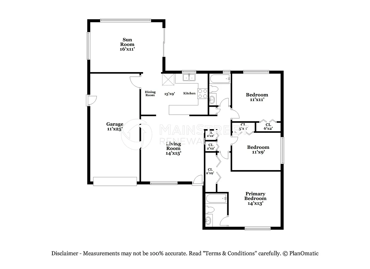 Floor Plan - 3602 Murrow St