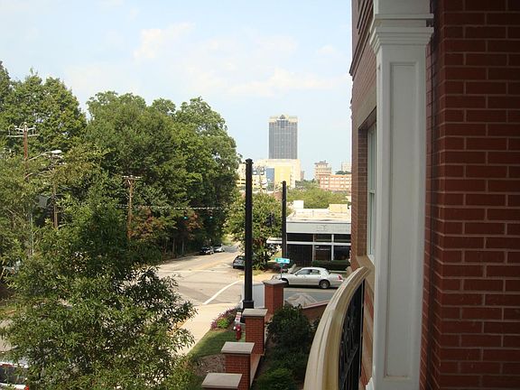 Looking out from the terrace