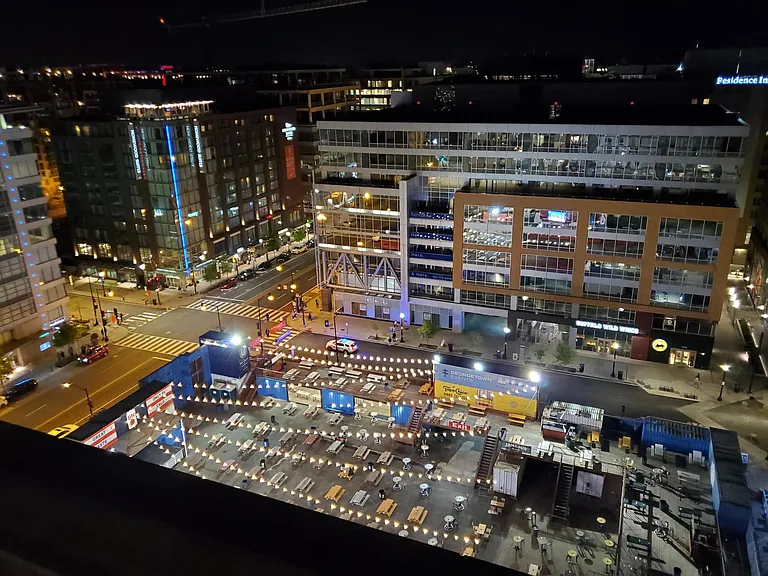 Rooftop view into Navy Yard Bullpen