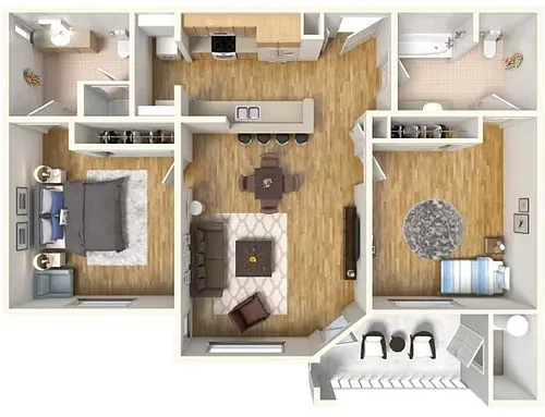 Floor plan B1