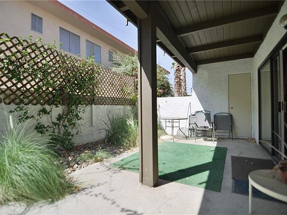 Private Backyard perfect for pets.