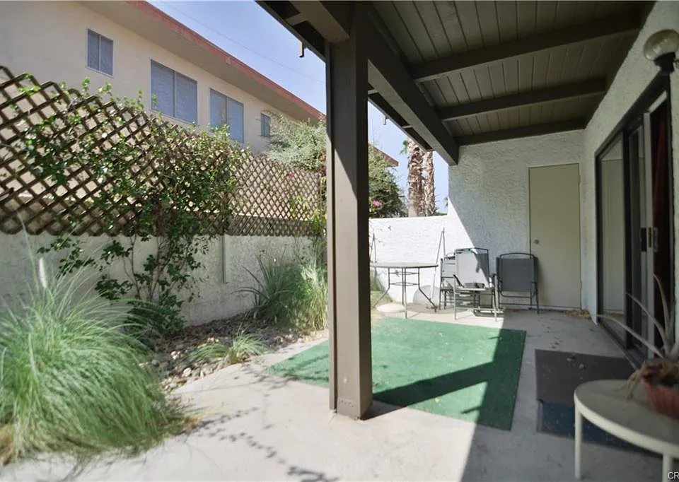 Private Backyard perfect for pets.