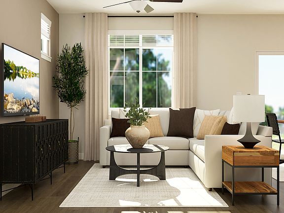 This incredible family room will quickly become everyone s favorite hangout