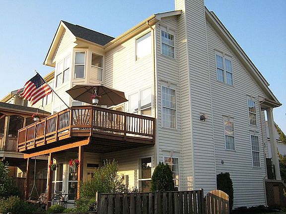 Back View of corner lot