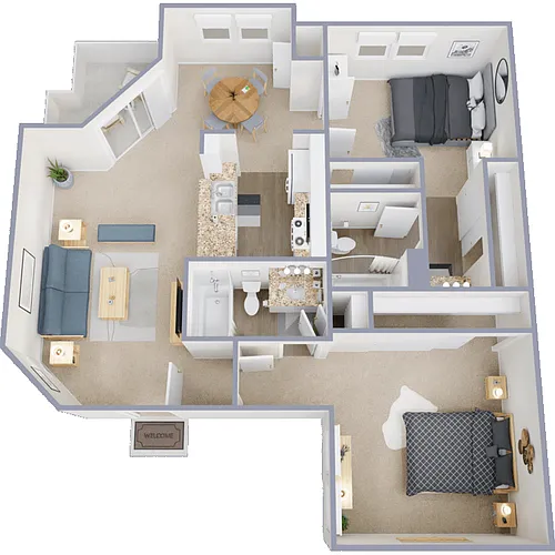 Floor plan Plan E