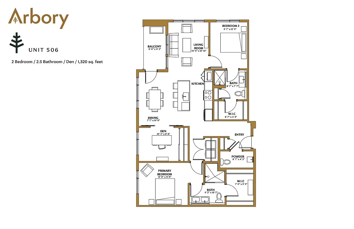 Floor plan 506