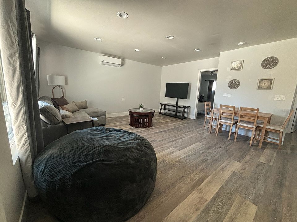 Open Living Room and table