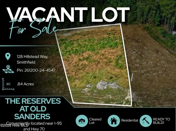 128 Hillstead Way LOT 3, Smithfield, NC 27577