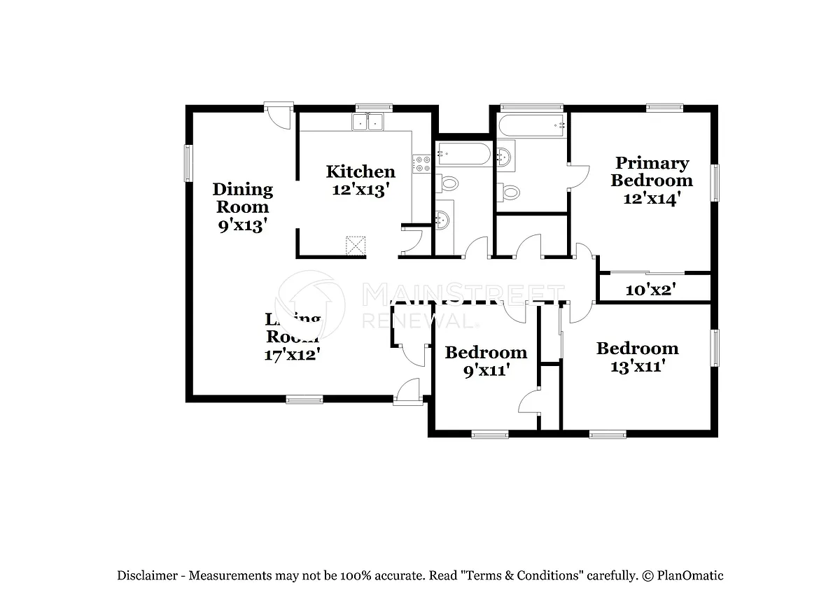 Floor Plan - 4201 N Lister Ave