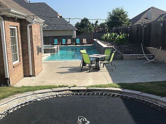 In ground trampoline