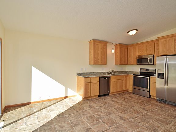 Attached dining next to deck