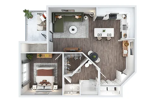 Floor plan Hampton
