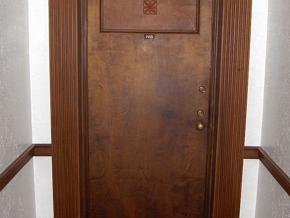 Unit front door