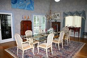 Dramatic Dining Room