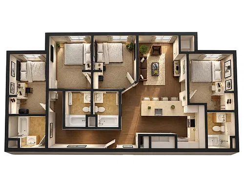 Floor plan The Granger