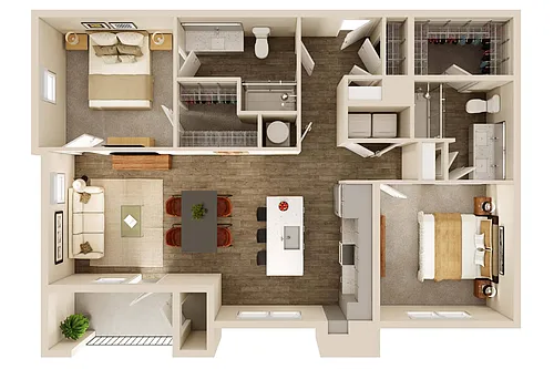 Floor plan B2