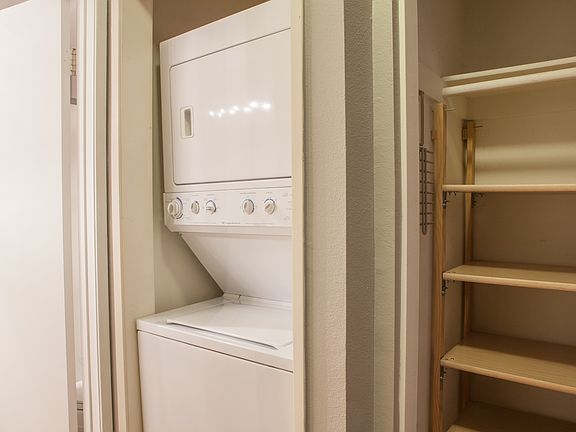 Washer and Dryer in Unit