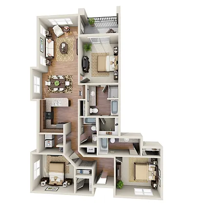 Floor plan C3A